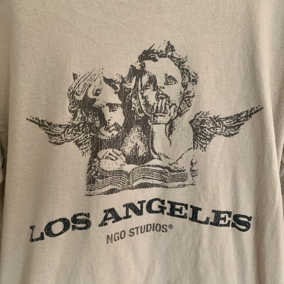 NGO Studios spirit of LA Tee Beige - Picture 1 of 4